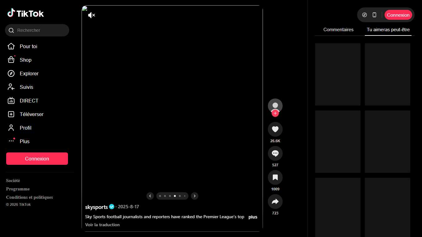 Sky Sports football journalists and reporters have ranked the Premier ... TikTok